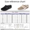 GERRIT Women's air Cushion Slip-on Walking Shoes, Women's Orthopedic Sports and Casual Thick-Soled Backless Tennis Sandals (Pink,8.5) view 2