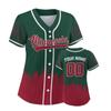 Custom Baseball Jersey for Women Hockey City Skyline Design Hip Hop Button Down Shirt Stitched/Printed Personalized Name & Number Fans Gift for Hockey Mom Women Girls S-4XL view 1