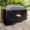 FANMATS 41145 NFL - Denver Broncos Rectangular Black Grill Cover - Fits 3 and 4 Burner Grills - 68in x 21in x 35in view 2