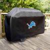 FANMATS 41160 NFL - Detroit Lions Rectangular Black Grill Cover - Fits 3 and 4 Burner Grills - 68in x 21in x 35in view 2