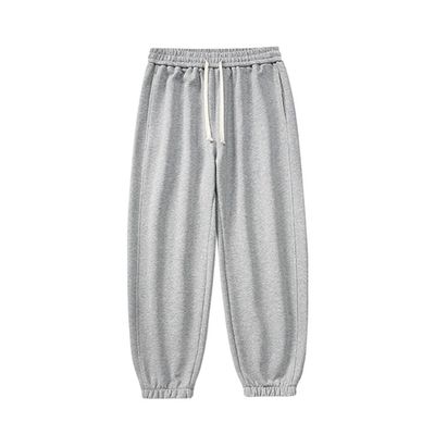 Maiyifu-GJ Men's Lightweight Joggers Pants Sweatpants Elastic Waist Drawstring Casual Pants Athletic Running Hiking Trousers (Light Grey,Small)