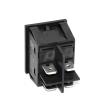 GAFNED On Off 30A/250V 16A/250V Heavy Duty 4 pin t85 Rocker Switch with Light 12V 24V 110V 220V 380V (Size : 220V) view 4