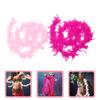CALLARON 4pcs Plume Boas for Dress up and Crafts Trim Accessories for Parties Costumes and Stage in Light view 4