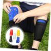 WHAMVOX 5 Pairs Professional Soccer Shin Guards Elastic Straps Breathable Shin Protectors for Men Women Boys and Girls view 2