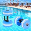 1 Pair EVA Foam Water Dumbbells for Pool Exercise, Water Weights Aquatic Exercise Dumbbells, Aquatic Fitness Weights, Enhance Your Fitness Journey with Water Aerobics Equipment and Pool Weights(Blue) view 3