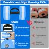 1 Pair EVA Foam Water Dumbbells for Pool Exercise, Water Weights Aquatic Exercise Dumbbells, Aquatic Fitness Weights, Enhance Your Fitness Journey with Water Aerobics Equipment and Pool Weights(Blue) view 4