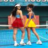 Athletic Pleated Tennis Skirts for Women with Shorts Pockets High Waisted Running Workout Golf Skorts (Red-1, XXL) view 3