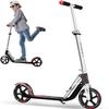 Scooter for Kids 6-12 & Adults | Adjustable Height, Foldable, Lightweight Aluminum Frame | Holds Up to 220lbs | Smooth Ride on Any Terrain view 1