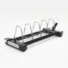 Barbell Plate Organizer for Home Gym, Adjustable 4 Slots Barbell Storage Rack, Weightlifting Storage & Arrangement, Women Men Workout Fitness Class view 1