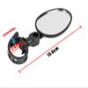 YYDStes Compatible With Xiaomi M365 1S PRO Mi3 Handlebar Rear View Mirrors Universal Electric Scooter Rearview Mirror 360 Degree Rotatable (Color : 2pc) view 2