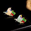 WCB1FPu Ladies Brooch Personality Brooch New Bird Brooch Pin Accessories Brooch (D) view 2