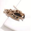 WCB1FPu Women's Brooch Fashion Vintage Insect Brooch Personality Alloy Ladies Rhinestone Opal Pin view 4