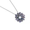 WCB1FPu Women's Brooches Fashion Rhinestone Brooches Bauhinia Crystal Corsages Brooch Pins Clothing Accessories Brooches (A) view 4
