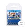 American Fishing Wire Mighty Mini Stainless Steel Split Ring, Size #5, 77 lb Test, Bright, 6 pc view 1