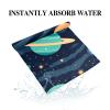VTGHDEEQ Gym Towels,Hand Towels,Workout Towels for Gym Bag,Abstract Universal Planet,2-Pc, 11.5x32 in, N3mh9zlnsvhq, Zm1d2zffowga view 2