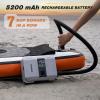 CYCPLUS 20PSI Rechargeable Paddleboard Pump - Intelligent Fast Dual-Stage Inflation, Deflation Function, Auto-Off &Dual LED Display, Suitable for Stand-Up Paddleboard, Inflatable Boat Tent Mattress view 3