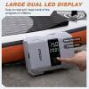 CYCPLUS 20PSI Rechargeable Paddleboard Pump - Intelligent Fast Dual-Stage Inflation, Deflation Function, Auto-Off &Dual LED Display, Suitable for Stand-Up Paddleboard, Inflatable Boat Tent Mattress view 4