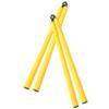 WHAMVOX 2 Pack Soccer Training Pole Agility Training Tool Football Agility Rods Men's Equipment Soccer Poles Yellow 1m Collapsible view 1