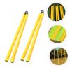 WHAMVOX 2 Pack Soccer Training Pole Agility Training Tool Football Agility Rods Men's Equipment Soccer Poles Yellow 1m Collapsible view 2