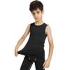 LNFINTDO Boys Compression Tank Tops Athletic Sleeveless Shirt Youth Quick Dry Undershirt Workout Baselayer Football T Shirts view 2