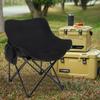 Alunaune Black Camping Chairs Folding Lawn Chair 2 Pack, Portable Beach Picnic Backpacking Chair for Adults Outdoor Sports Hiking Travel Fishing with Side Pocket Wide Seat view 4