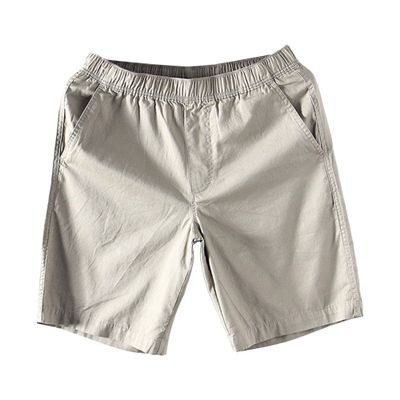 SWJGLITTR Men's Elastic Waist Athletic Short Quick Dry Outdoor Sports Shorts Running Workout Pockets Shorts Pants (Khaki Color,Medium)