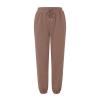 Womens Sweatpants High Waisted Jogger Pants Workout Clothes for Women Bottom Sweatpants Trendy Baggy Joggers with Pockets Black Cargo Pants Winter Clothes for Women A2-Light Brown view 2