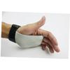 FOYTOKI Cowhide Palm Protector Training Gloves for Weightlifting Gymnastics Fingerless Grip Support Grey White Durable Leather for Enhanced Performance view 3
