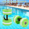 1 Pair EVA Foam Water Dumbbells for Pool Exercise, Water Weights Aquatic Exercise Dumbbells, Aquatic Fitness Weights, Enhance Your Fitness Journey with Water Aerobics Equipment and Pool Weights(Green) view 3