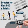 Scooter for Kids 6-12 & Adults | Adjustable Height, Foldable, Lightweight Aluminum Frame | Holds Up to 220lbs | Smooth Ride on Any Terrain view 3