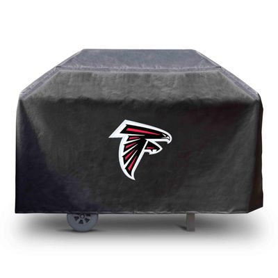 FANMATS 41155 NFL - Atlanta Falcons Rectangular Black Grill Cover - Fits 3 and 4 Burner Grills - 68in x 21in x 35in