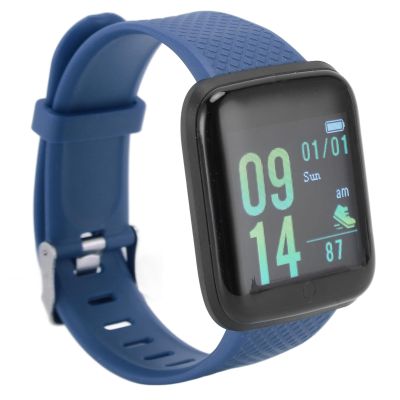 Yoidesu Smart Watch Fitness with Monitor Sleep, Sports Modes Activity Step Calorie Counter, IP65 for Andriod iOS Women Men (Blue)