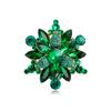 WCB1FPu Women's Brooches Retro Fashion Temperament Crystal Glass Brooches Alloy Rhinestone Corsages Clothing Accessories Pins (B) view 1