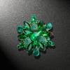 WCB1FPu Women's Brooches Retro Fashion Temperament Crystal Glass Brooches Alloy Rhinestone Corsages Clothing Accessories Pins (B) view 2