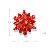 WCB1FPu Women's Brooches Retro Fashion Temperament Crystal Glass Brooches Alloy Rhinestone Corsages Clothing Accessories Pins (B) view 3