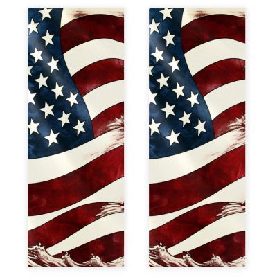 VTGHDEEQ Hand Towels for Bathroom,Gym Towels for Working Out,Sports Towel,American Flag Striped Waves,2-Pc, V4dm3nqedjoo, Sk5i5riksmrg