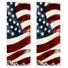 VTGHDEEQ Hand Towels for Bathroom,Gym Towels for Working Out,Sports Towel,American Flag Striped Waves,2-Pc, V4dm3nqedjoo, Sk5i5riksmrg view 1