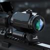 Feyachi RS-23 Red Dot Sight with M40 3X Magnifier Combo Kit, 1x22mm Red Dot Sight & Magnifier Built-in Flip Mount Combo, Absolute Co-Witness view 2