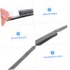 balacoo 2rolls Quality Material Tennis Grip Tape Comfortable Hand Feel Overgrip for Racquets view 3