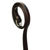 AHS us Natural Toned Leather Sidepull Bitless Bridle with White Cow Soft Leather Padding | Full Leather reins | (Brown, Cob) view 4