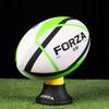 FORZA Rugby Balls [12 Pack] - Premium Training & Official Match Balls | Mesh Carry Bag Included (Club (Green), 5) view 1
