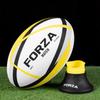 FORZA Rugby Balls [12 Pack] - Premium Training & Official Match Balls | Mesh Carry Bag Included (Match, 3) view 4