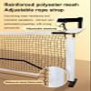 BPVCMHOS Lightweight Pickleball Net Stand, Durable Tennis Pickleball Nets Easy to Install, for Sports Field Driveway Backyard view 3