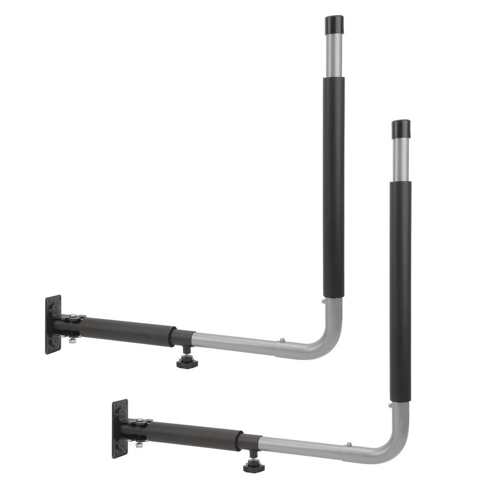 Car Roof Box Wall Mount Rack, High Strength Foldable Telescopic 50KG Load Bearing Car Kayak Storage Hooks Hanger for Canoes Surfboard