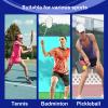 BPVCMHOS Sturdy Badminton Net with Stand, Portable Pickleball Tennis Nets, for Backyard Park Gym Beach, Easy to Install (Size : 3.1m/10ft) view 2