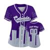 Custom Baseball Jersey for Women Fashion City Skyline Design Hip Hop Button Down Shirt Stitched/Printed Personalized Name & Number Fans Gift for Baseball Mom Women Girls S-4XL view 1
