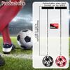 2PCS Soccer Ball Net Soccer Training Equipment, Football Kick Throw Solo Practice Training Aid, Upgrade Adjustable Waist Belt Elastic Rope Nets for Kids Youth Adults for Ball Size 3, 4, 5 view 3