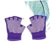 balacoo Soft and Breathable Half-Finger Gloves for Yoga Non-Slip Workout Gloves view 2