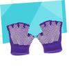 balacoo Soft and Breathable Half-Finger Gloves for Yoga Non-Slip Workout Gloves view 4
