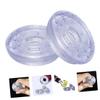 WHAMVOX 2pcs Transparent Anti-Slip Pads for Indoor Pull-up Bar Easy Installation Door Cushion Protects Frame Secure Grip for Home Workouts Durable Workout Equipment view 3